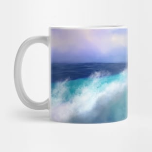 Turquoise Ocean Wave Mug